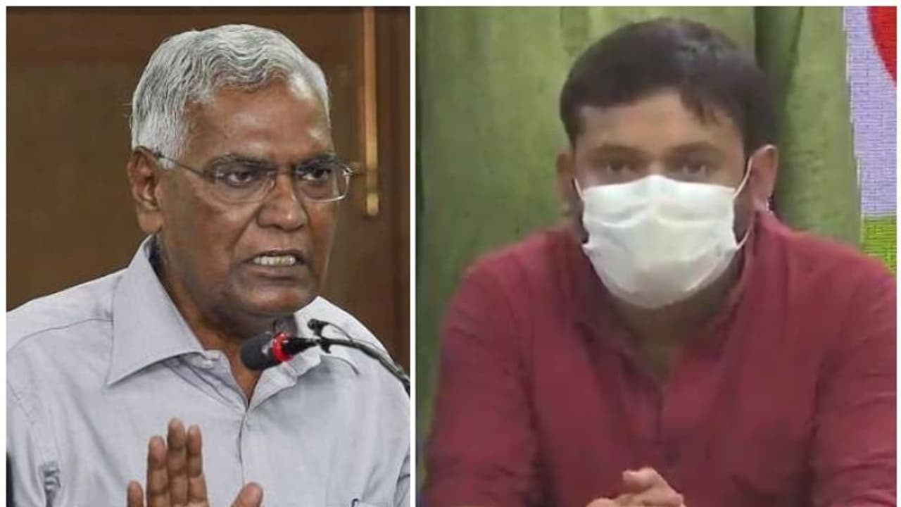 'പാർട്ടിയോട് സത്യസന്ധത കാട്ടിയില്ല, കമ്യൂണിസ്റ്റ് ആശയങ്ങളോടുള്ള വഞ്ചന'; കനയ്യയുടെ കോൺഗ്രസ് പ്രവേശത്തിൽ ഡി രാജ 'പാർട്ടിയോട് സത്യസന്ധത കാട്ടിയില്ല, കമ്യൂണിസ്റ്റ് ആശയങ്ങളോടുള്ള വഞ്ചന'; കനയ്യയുടെ കോൺഗ്രസ് പ്രവേശത്തിൽ ഡി രാജ