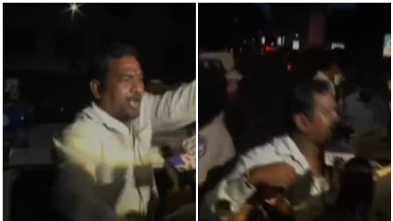 పోసాని ప్రెస్ మీట్ బయట ఉద్రిక్తత.. సమావేశాన్ని అడ్డుకోవడానికి జనసేన యత్నం పోసాని ప్రెస్ మీట్ బయట ఉద్రిక్తత.. సమావేశాన్ని అడ్డుకోవడానికి జనసేన యత్నం