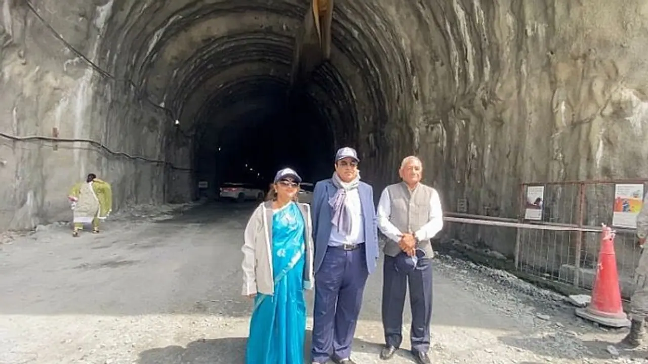 Gadkari drives through Z Morh tunnel; read why the 6.5 km long stretch is crucial