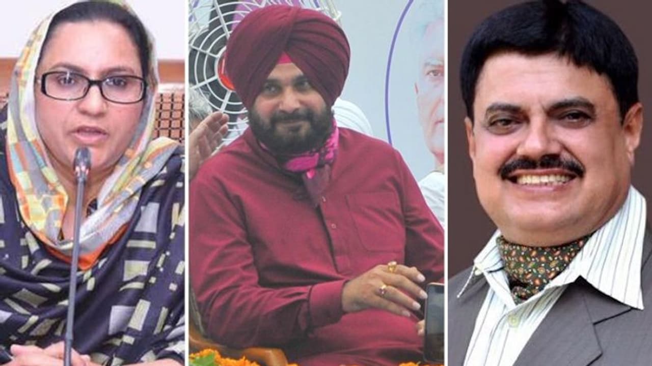 'In solidarity with Navjot Singh Sidhu': 4 Congress ministers in Punjab resign 'In solidarity with Navjot Singh Sidhu': 4 Congress ministers in Punjab resign