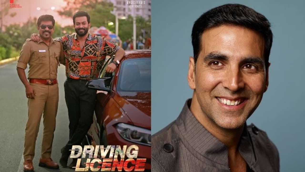 'ഡ്രൈവിംഗ് ലൈസന്‍സ്' ഹിന്ദിയിലേക്ക്; പൃഥ്വിരാജിന്‍റെ റോളില്‍ അക്ഷയ് കുമാര്‍