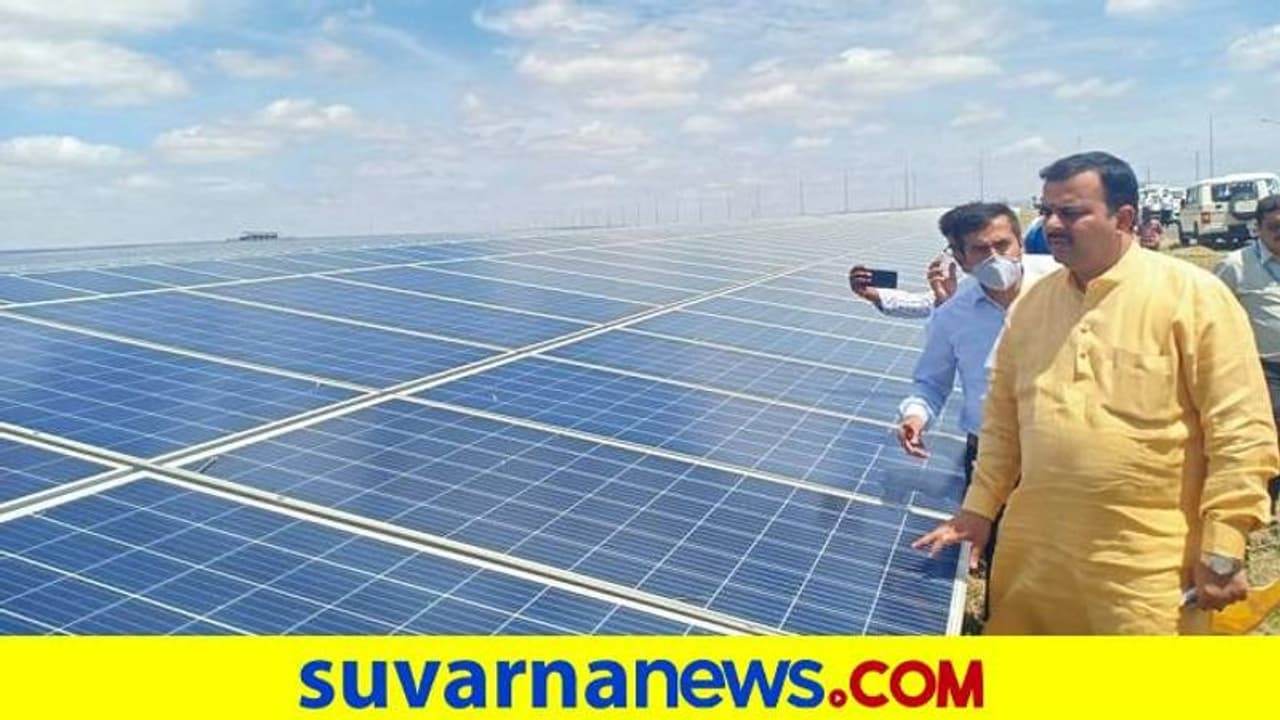 ಸೋಲಾರ್‌ ಪಾರ್ಕ್‌ಗೆ ಭೂಮಿ ಕೊಟ್ಟ ರೈತರ ಕಲ್ಯಾಣಕ್ಕೆ ಆದ್ಯತೆ: ಸಚಿವ ಸುನಿಲ್‌ ಕುಮಾರ್‌