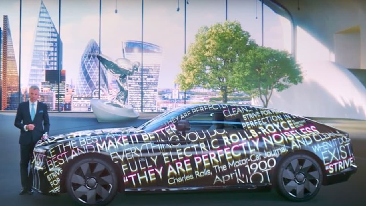 Rolls Royce' 'Spectre': Luxury car brand launches its first electric car | Watch