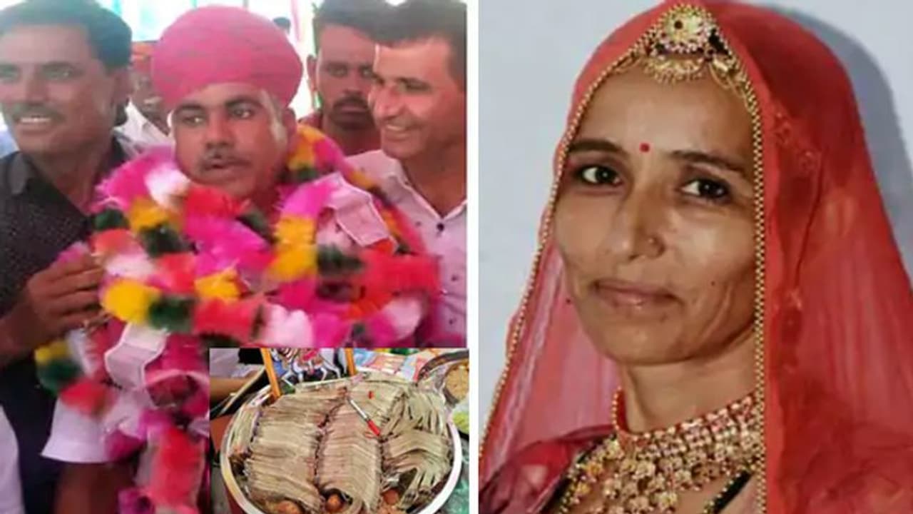 अनोखी मिसाल: पत्नी प्रधान चुनाव में हारी तो पति को 71 लाख की माला पहनाई, लोगों का प्यार देख छलके आंसू अनोखी मिसाल: पत्नी प्रधान चुनाव में हारी तो पति को 71 लाख की माला पहनाई, लोगों का प्यार देख छलके आंसू