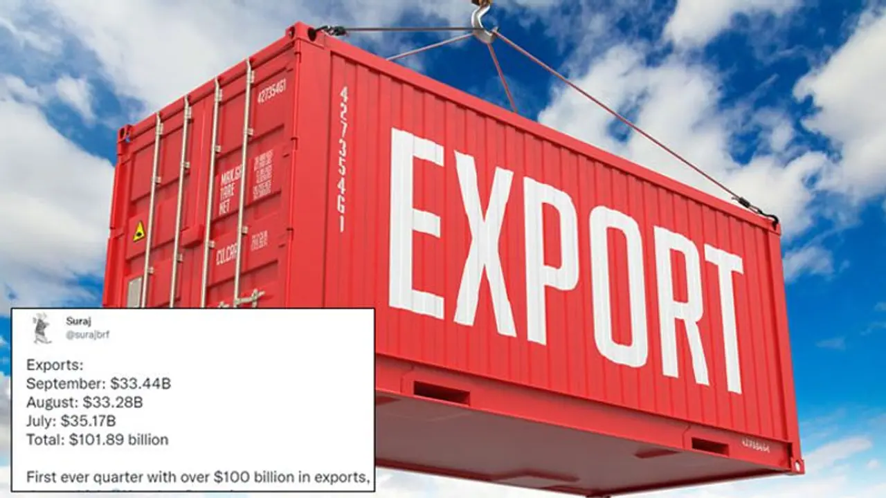 इंजीनियरिंग व पेट्रोलियम प्रॉडक्ट्स में बेहतर प्रदर्शन से एक्सपोर्ट 33.44 अरब डॉलर पर, GST कलेक्शन भी बढ़ा