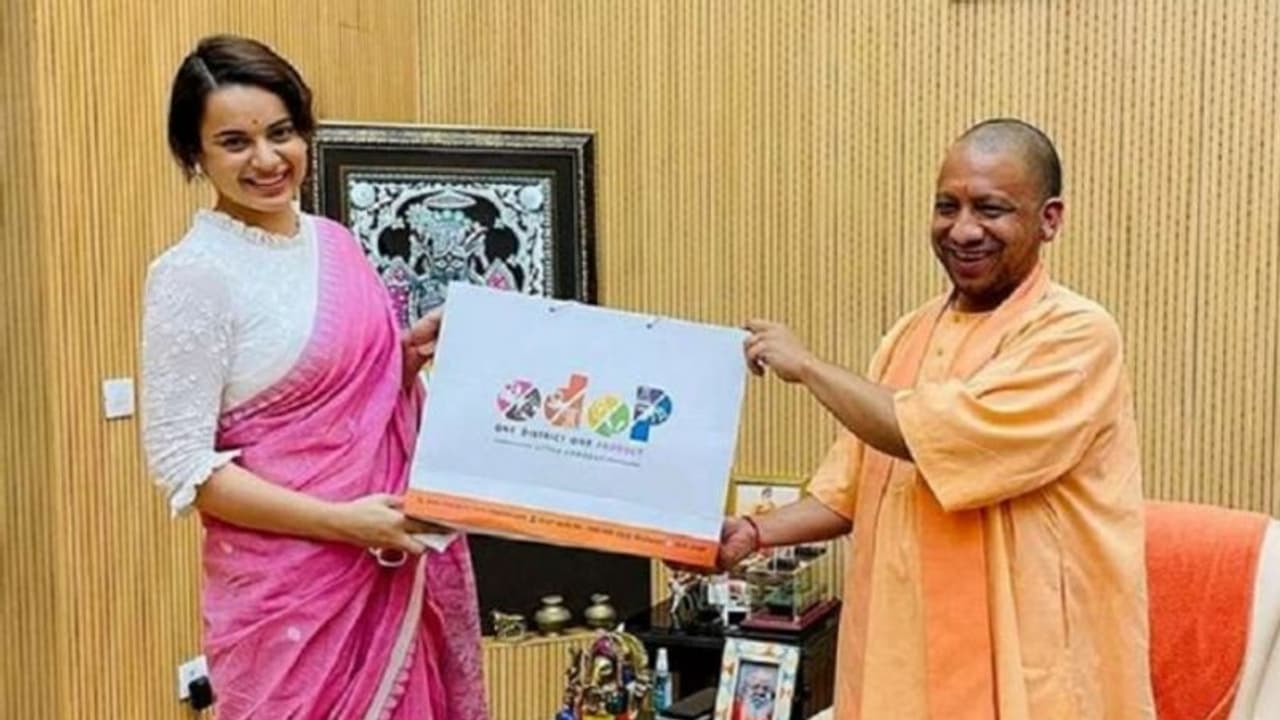 കങ്കണ റണാവത്ത് യുപി സർക്കാർ പദ്ധതിയുടെ ബ്രാൻഡ് അംബാസിഡർ കങ്കണ റണാവത്ത് യുപി സർക്കാർ പദ്ധതിയുടെ ബ്രാൻഡ് അംബാസിഡർ