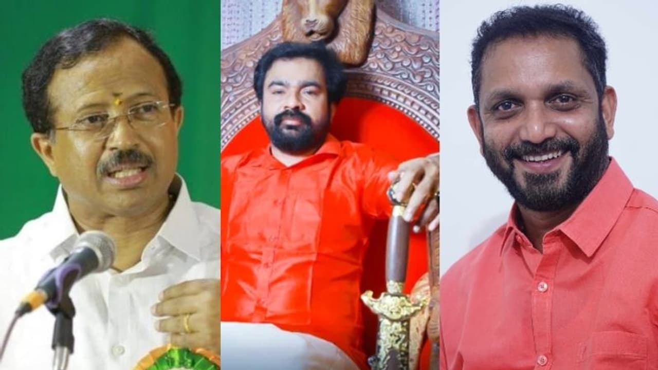 തട്ടിപ്പുകാർക്കൊപ്പം പൊലീസ് ഉദ്യോഗസ്ഥർ നൃത്തമാടുന്നു: മുരളീധരൻ, ക്രൈംബ്രാഞ്ച് അന്വേഷണം പോരെന്ന് സുരേന്ദ്രൻ