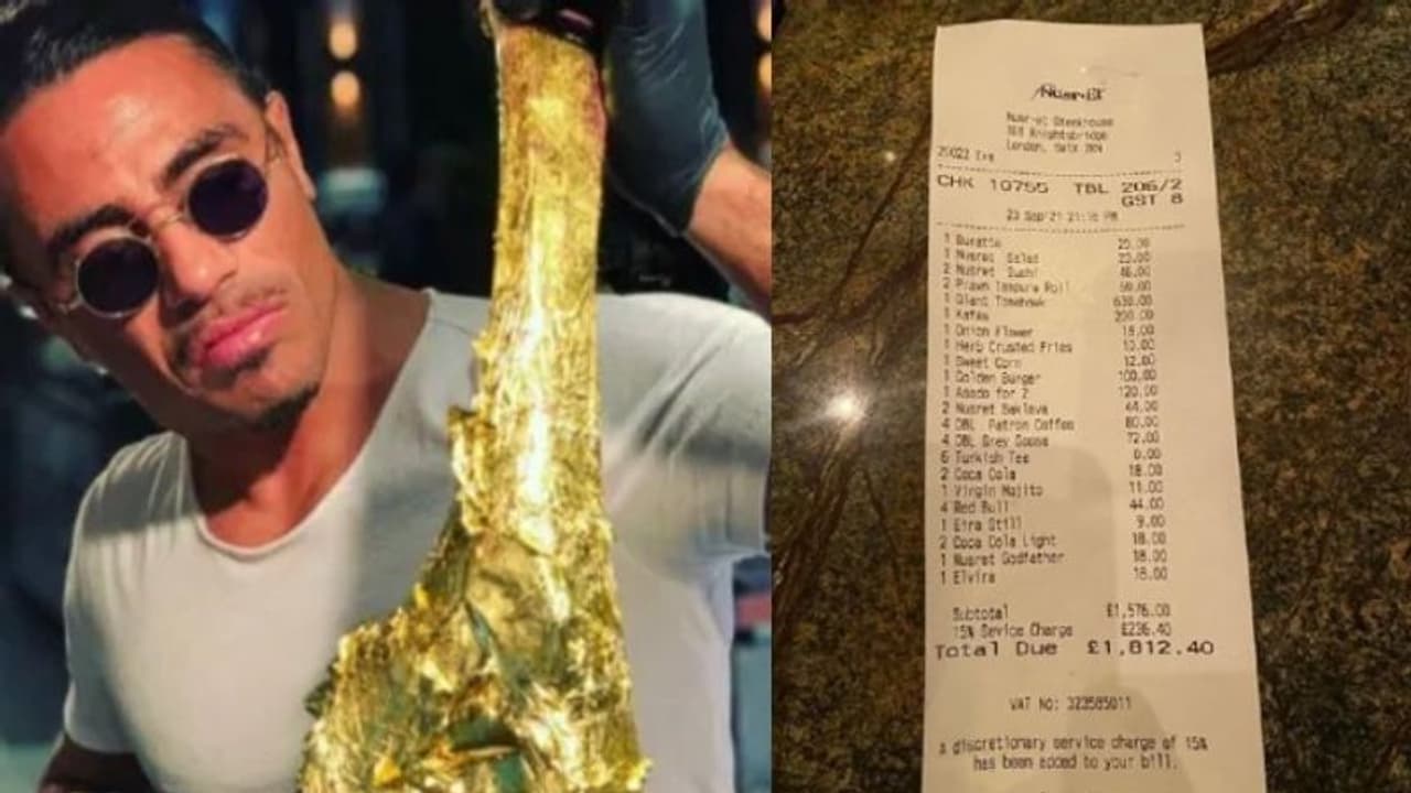 ബർ​ഗറിന് 1000 രൂപ, സാലഡിന് രണ്ടായിരം; വൈറലായൊരു റെസ്റ്റോറന്‍റിലെ ബില്ല്