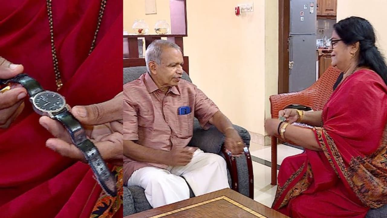 പത്ത് വര്‍ഷത്തില്‍ ഇടയ്ക്കിടെ ബാറ്ററി മാറ്റി സൂക്ഷിച്ചു; ആ അപകടത്തിന്‍റെ ഓര്‍മ്മയായ 'വാച്ച്' ഒടുവില്‍ കൈമാറി