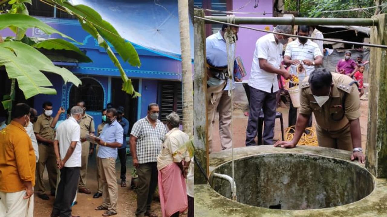 വയോധികയെ കിണറില് മരിച്ച നിലയില് കണ്ട സംഭവത്തില് ദുരൂഹതയായി വീടിനുള്ളിലെ രക്തത്തുള്ളികള് വയോധികയെ കിണറില് മരിച്ച നിലയില് കണ്ട സംഭവത്തില് ദുരൂഹതയായി വീടിനുള്ളിലെ രക്തത്തുള്ളികള്