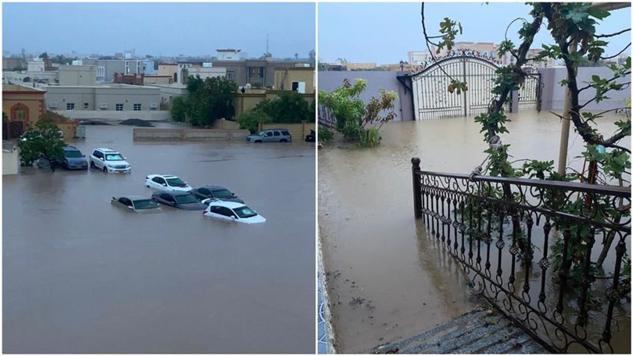 ഷഹീന് ചുഴലിക്കാറ്റ്: ഒമാനില് മഴ തുടരുന്നു, പലയിടങ്ങളിലും നാശനഷ്ടങ്ങളെന്ന് റിപ്പോര്ട്ടുകള് ഷഹീന് ചുഴലിക്കാറ്റ്: ഒമാനില് മഴ തുടരുന്നു, പലയിടങ്ങളിലും നാശനഷ്ടങ്ങളെന്ന് റിപ്പോര്ട്ടുകള്