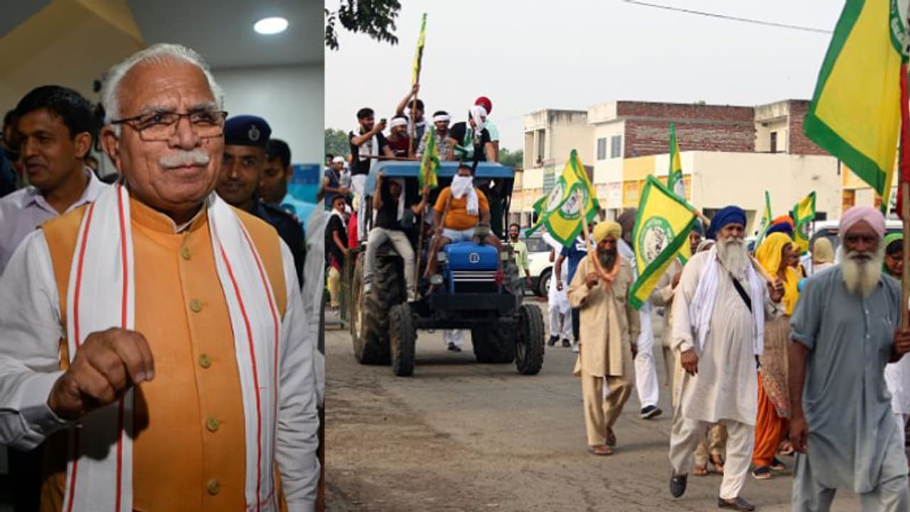 പ്രതിഷേധിക്കുന്ന കര്ഷകര്ക്കെതിരെ വടികളെടുക്കൂ, ജയിലില് പോയി വരുമ്പോള് നേതാവാകാമെന്ന് ഹരിയാന മുഖ്യമന്ത്രി പ്രതിഷേധിക്കുന്ന കര്ഷകര്ക്കെതിരെ വടികളെടുക്കൂ, ജയിലില് പോയി വരുമ്പോള് നേതാവാകാമെന്ന് ഹരിയാന മുഖ്യമന്ത്രി