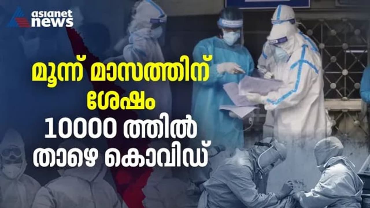 കൊവിഡിൽ ആശ്വാസദിനം: പുതിയ രോഗികൾ 10,000ന് താഴെ; രോഗികളെക്കാൾ ഇരട്ടി രോഗമുക്തർ, 149 മരണം