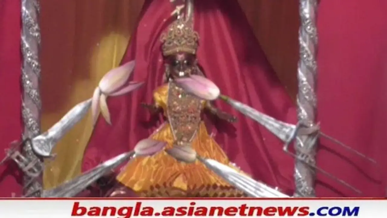 Durga Puja: সোনার মূর্তির বদলে কলা বউ, পুরুলিয়ার রাজবাড়িতে এবার ব্যতিক্রমী দুর্গাপুজো Durga Puja: সোনার মূর্তির বদলে কলা বউ, পুরুলিয়ার রাজবাড়িতে এবার ব্যতিক্রমী দুর্গাপুজো