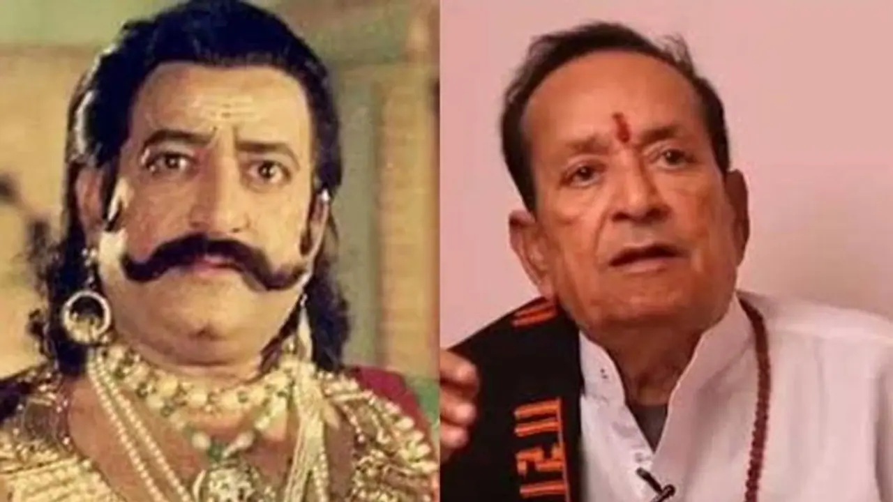 Ramayan's 'Ravan' aka Arvind Trivedi passes away at 82; celebs mourn his demise