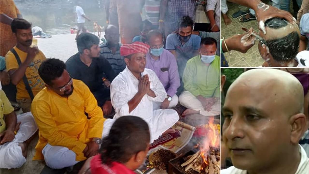 ऐसा किस बात का हुआ पछतावा कि त्रिपुरा के इस भाजपा MLA ने काली मंदिर में जाकर करा लिया मुंडन; ये दिया तर्क