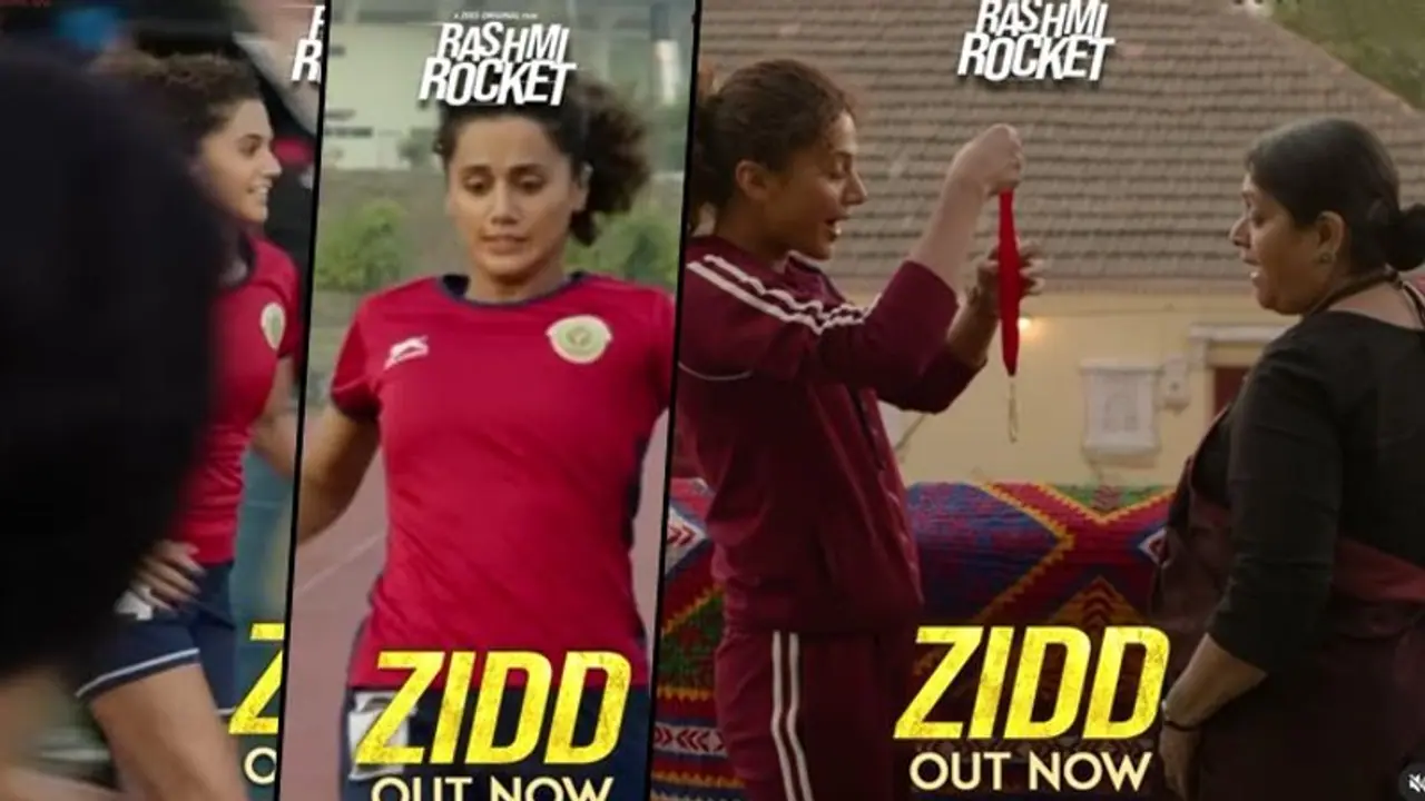 Taapsee Pannu starrer Rashmi Rocket's song 'Zidd' out, a perfect inspirational track for all Taapsee Pannu starrer Rashmi Rocket's song 'Zidd' out, a perfect inspirational track for all