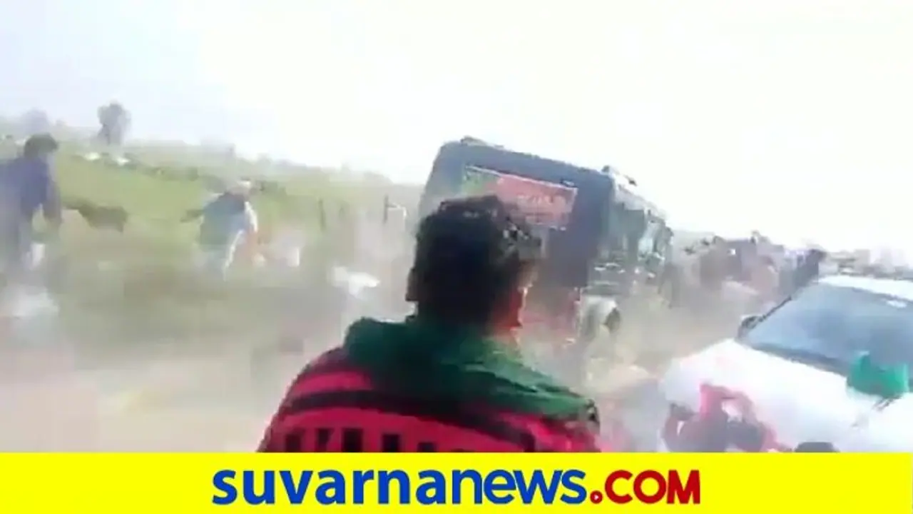 ಲಖೀಂಪುರ ಗಲಭೆ : ಸುಪ್ರೀಂ ಚಾಟಿ ಇಬ್ಬರು ಅರೆಸ್ಟ್ ಲಖೀಂಪುರ ಗಲಭೆ : ಸುಪ್ರೀಂ ಚಾಟಿ ಇಬ್ಬರು ಅರೆಸ್ಟ್