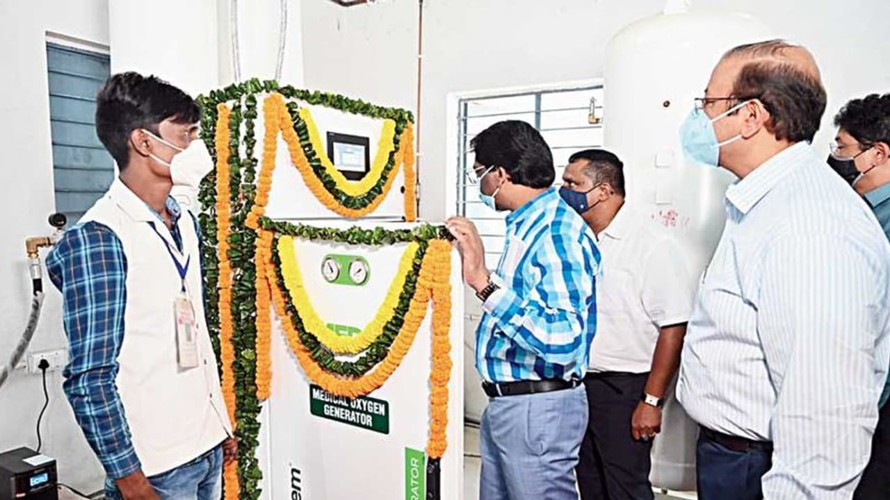 മോദിക്ക് ഒരു ദിവസം മുമ്പേ 'പിഎം കെയെർസ്' പിഎസ്എ ഓക്സിജൻ പ്ലാന്റുകൾ ഉദ്‌ഘാടനം ചെയ്ത് ഹേമന്ത് സോറൻ