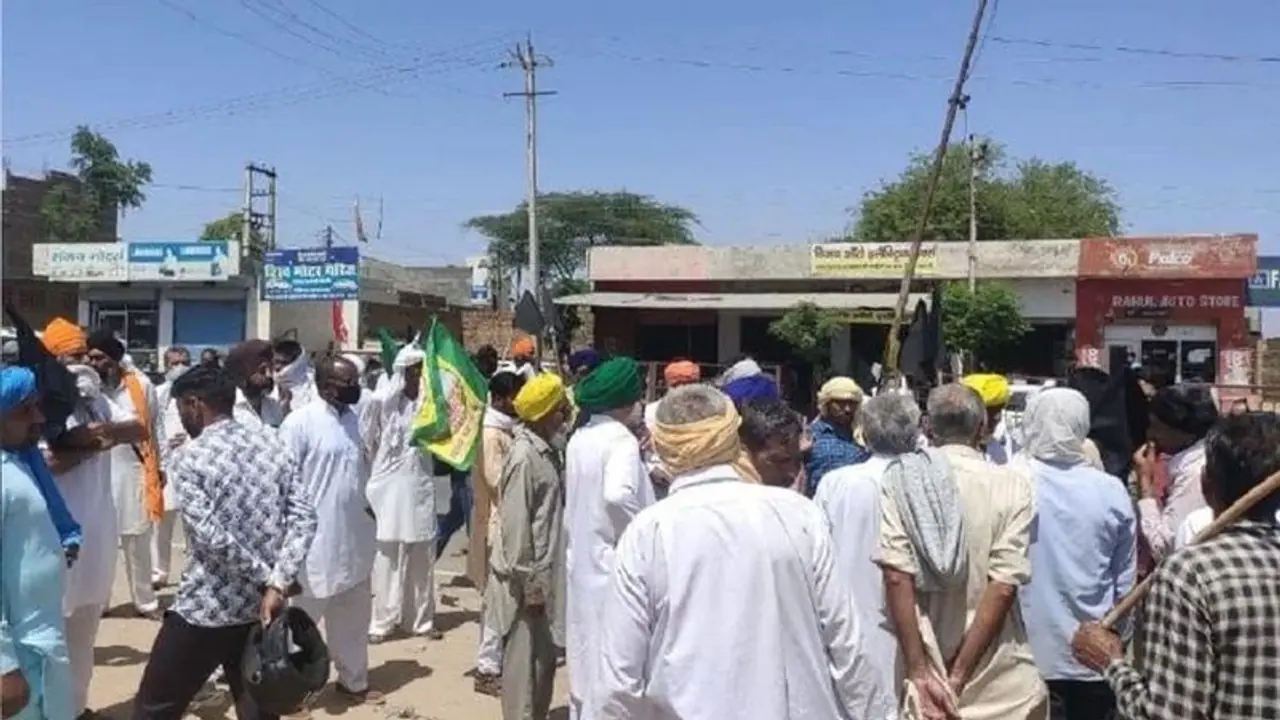 लखीमपुर के बाद अब हरियाणा में कांड, सांसद के काफिले की गाड़ी ने किसानों को मारी टक्कर, मचा बवाल