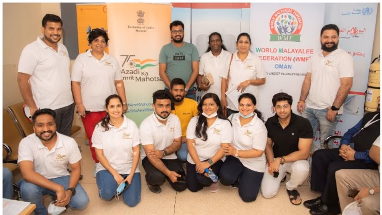 ഒമാനില്‍ വേൾഡ് മലയാളി ഫെഡറേഷൻ രക്തദാന ക്യാമ്പ് സംഘടിപ്പിച്ചു