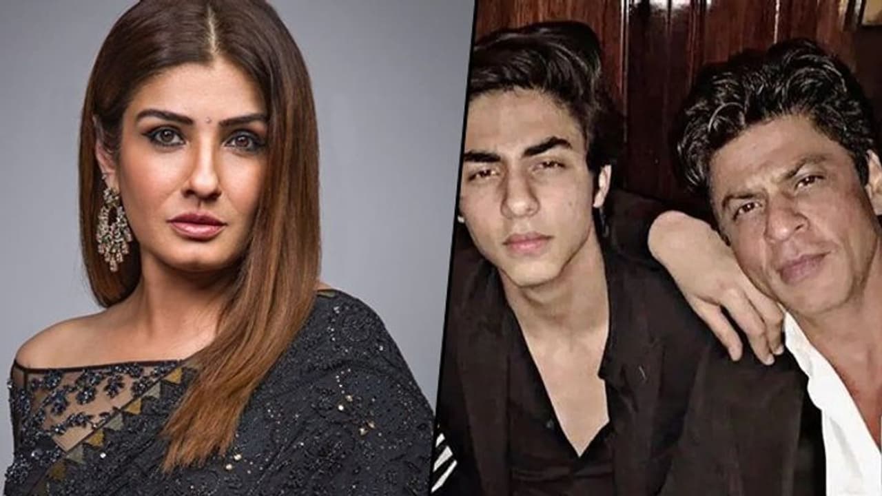 After Hrithik Roshan, now Raveena Tandon comes out in support of Aryan Khan, calls his arrest 'heartbreaking' After Hrithik Roshan, now Raveena Tandon comes out in support of Aryan Khan, calls his arrest 'heartbreaking'