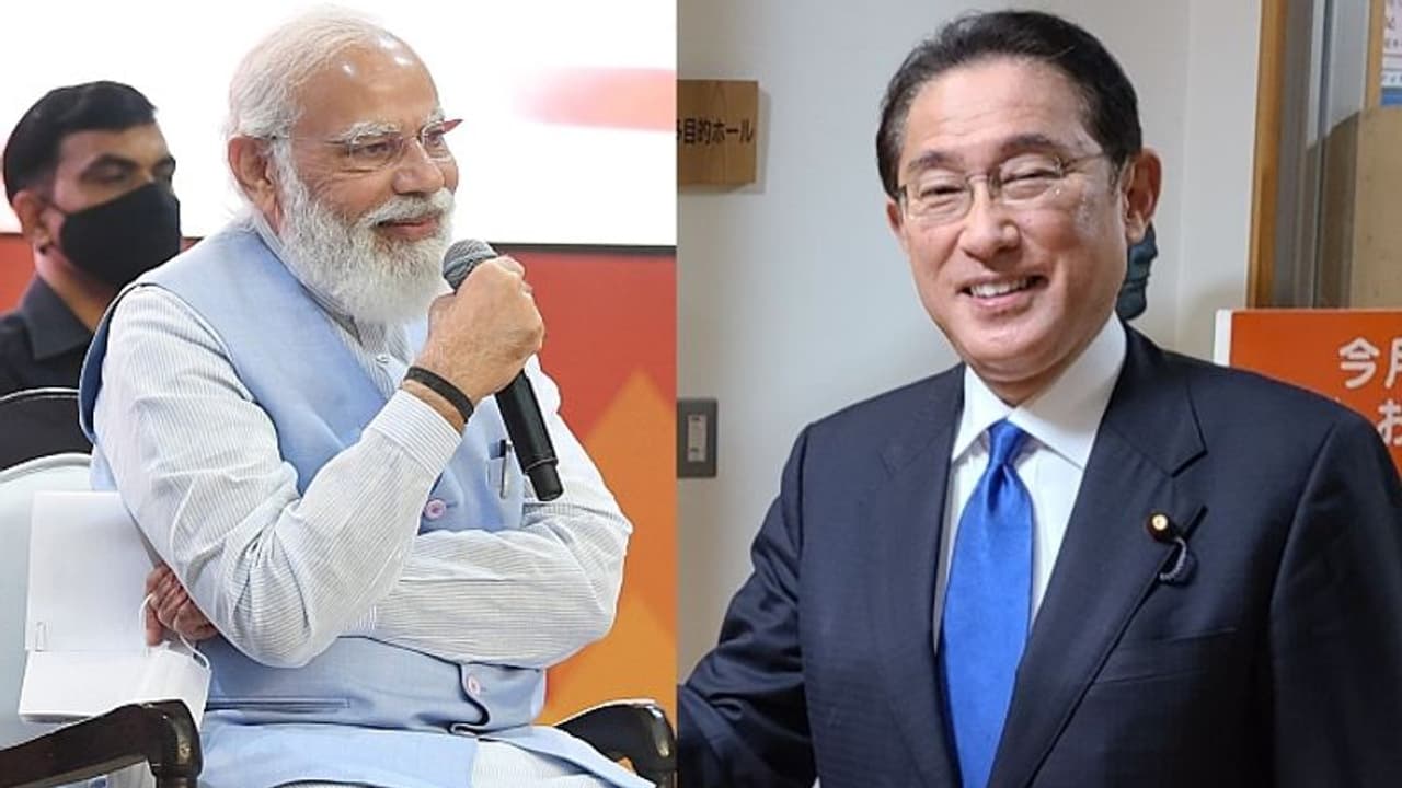 Japan PM Kishida arrives in India on maiden visit