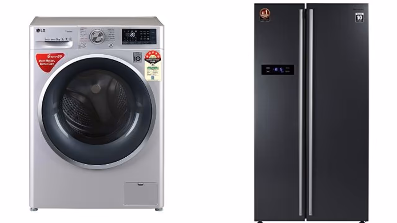 സ്മാര്ട്ട് വാഷിംഗ് മെഷീനുകളും റഫ്രിജറേറ്ററുകളും 50 ശതമാനം ഡിസ്ക്കൗണ്ടില്; ആദായ വില്പ്പന.! സ്മാര്ട്ട് വാഷിംഗ് മെഷീനുകളും റഫ്രിജറേറ്ററുകളും 50 ശതമാനം ഡിസ്ക്കൗണ്ടില്; ആദായ വില്പ്പന.!