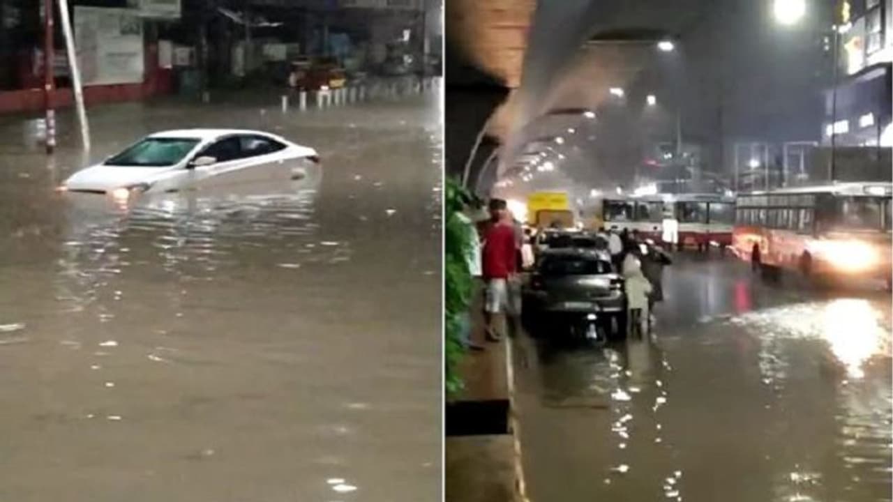 Hyderabad rains: దంచికొడుతున్న వానలు.. ఉప్పొంగిన మూసీనది.. అప్రమత్తమైన అధికారులు Hyderabad rains: దంచికొడుతున్న వానలు.. ఉప్పొంగిన మూసీనది.. అప్రమత్తమైన అధికారులు