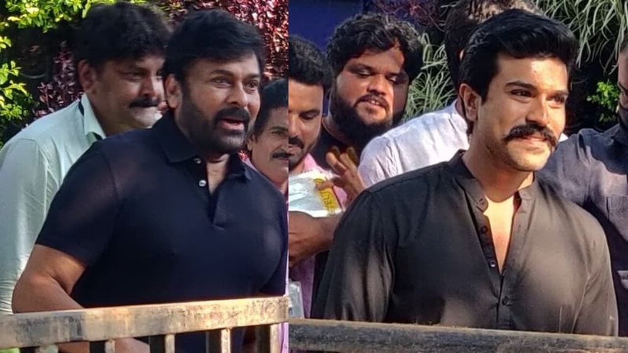 MAA elections: ఓటు హక్కు వినియోగించుకున్న చిరు చరణ్! MAA elections: ఓటు హక్కు వినియోగించుకున్న చిరు చరణ్!