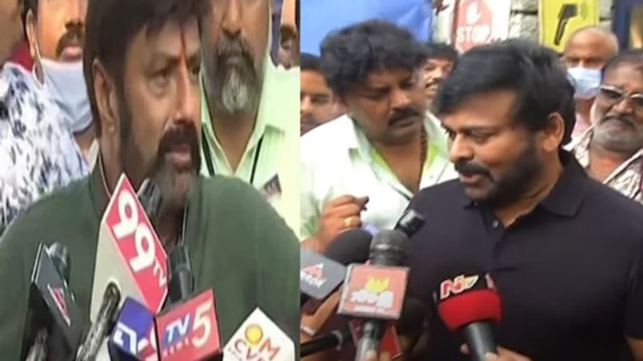 మంచి మెటీరియల్ దొరికిందన్న చిరు.. విష్ణు, ప్రకాష్ రాజ్ పై బాలయ్య కామెంట్ మంచి మెటీరియల్ దొరికిందన్న చిరు.. విష్ణు, ప్రకాష్ రాజ్ పై బాలయ్య కామెంట్