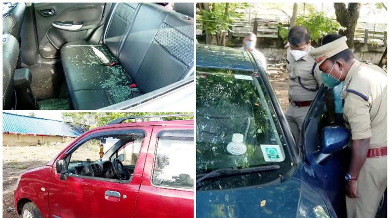 തമ്പാനൂര് റെയില്വെ സ്റ്റേഷനില് വാഹനങ്ങൾ തകർത്ത യുവാവ് പിടിയിൽ തമ്പാനൂര് റെയില്വെ സ്റ്റേഷനില് വാഹനങ്ങൾ തകർത്ത യുവാവ് പിടിയിൽ