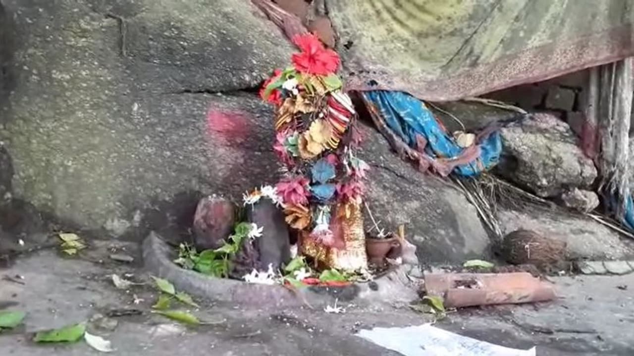 Durga Puja শিলা রূপে মা দুর্গা পুজিত হন জঙ্গলমহলে Durga Puja শিলা রূপে মা দুর্গা পুজিত হন জঙ্গলমহলে