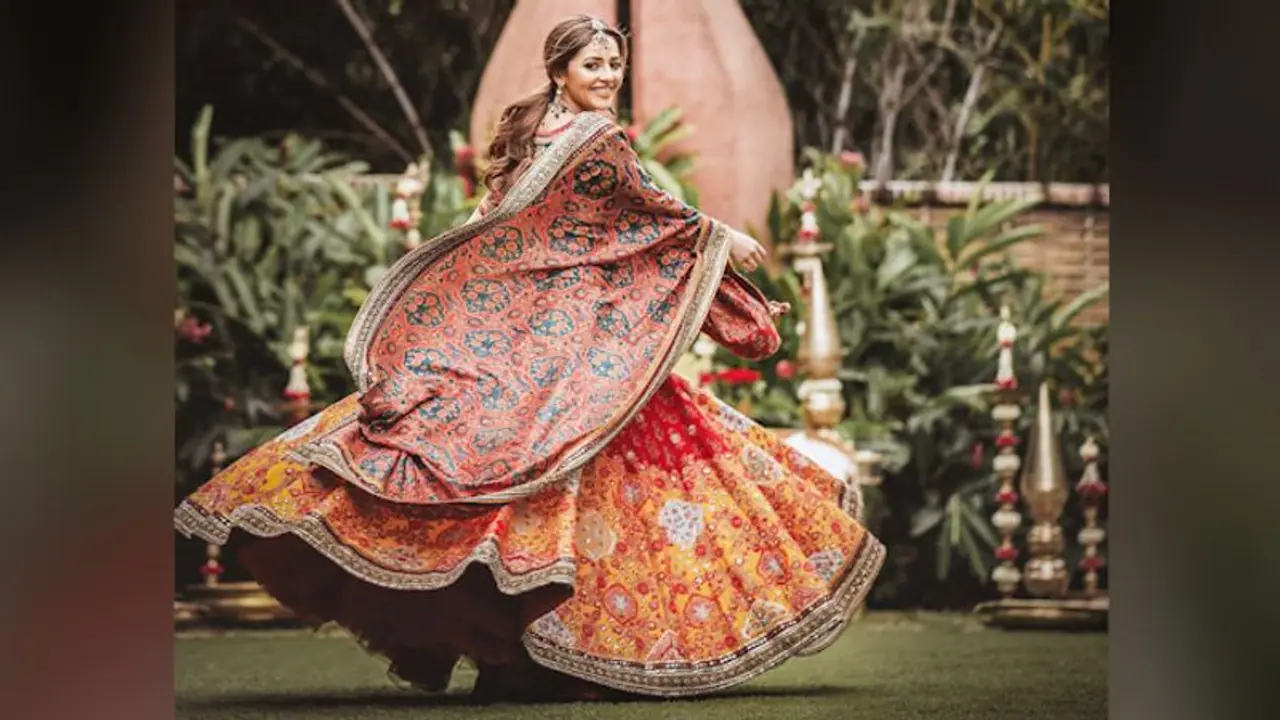 Fashion designer Isha Multani takes her prowess to a new level as she shoots for Bridal Asia