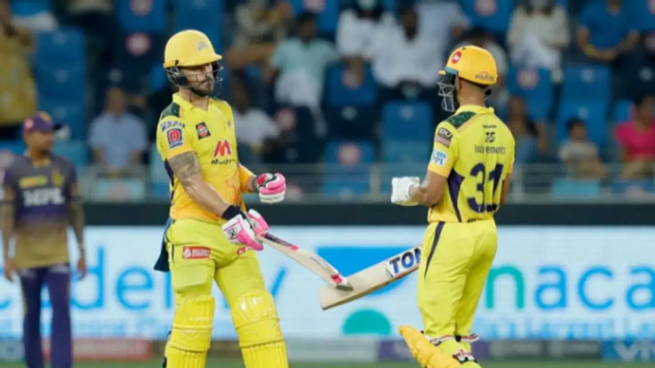 IPL 2021 Final, ডুপ্লেসির ৮৬ রানের অনবদ্য ইনিংস, ফাইনালে KKR কে ১৯৩ রানের বিশাল টার্গেট দিল CSK IPL 2021 Final, ডুপ্লেসির ৮৬ রানের অনবদ্য ইনিংস, ফাইনালে KKR কে ১৯৩ রানের বিশাল টার্গেট দিল CSK