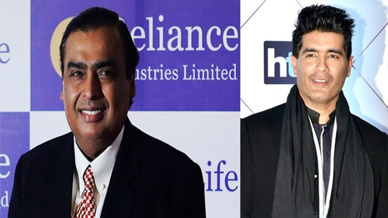 मुकेश अंबानी ने फैशन की दुनिया में बढ़ाए कदम ! रिलायंस ने मनीष मल्होत्रा की कंपनी में खरीदी बड़ी हिस्सेदारी मुकेश अंबानी ने फैशन की दुनिया में बढ़ाए कदम ! रिलायंस ने मनीष मल्होत्रा की कंपनी में खरीदी बड़ी हिस्सेदारी