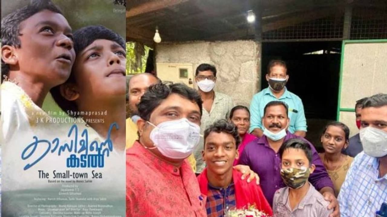 'ഈ അടച്ചുറപ്പില്ലാത്ത ഒറ്റമുറി വീട്ടില്‍ നിന്നാണ് മികച്ച ബാലതാരം'; നിരഞ്ജനെ അഭിനന്ദിച്ച് എ എ റഹീം