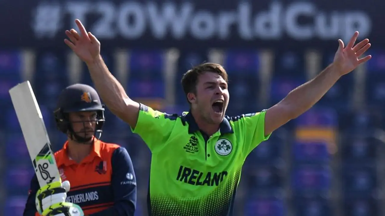 ICC World T20 2021: Curtis Campher's double hat trick helps Ireland thrash Netherlands by 7 wickets ICC World T20 2021: Curtis Campher's double hat trick helps Ireland thrash Netherlands by 7 wickets