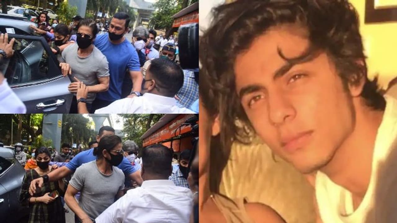 മൂന്നാഴ്ചയായി ആര്യൻ ജയിലിൽ; ഒടുവിൽ മകനെ കാണാൻ ഷാരൂഖ് ഖാൻ എത്തി