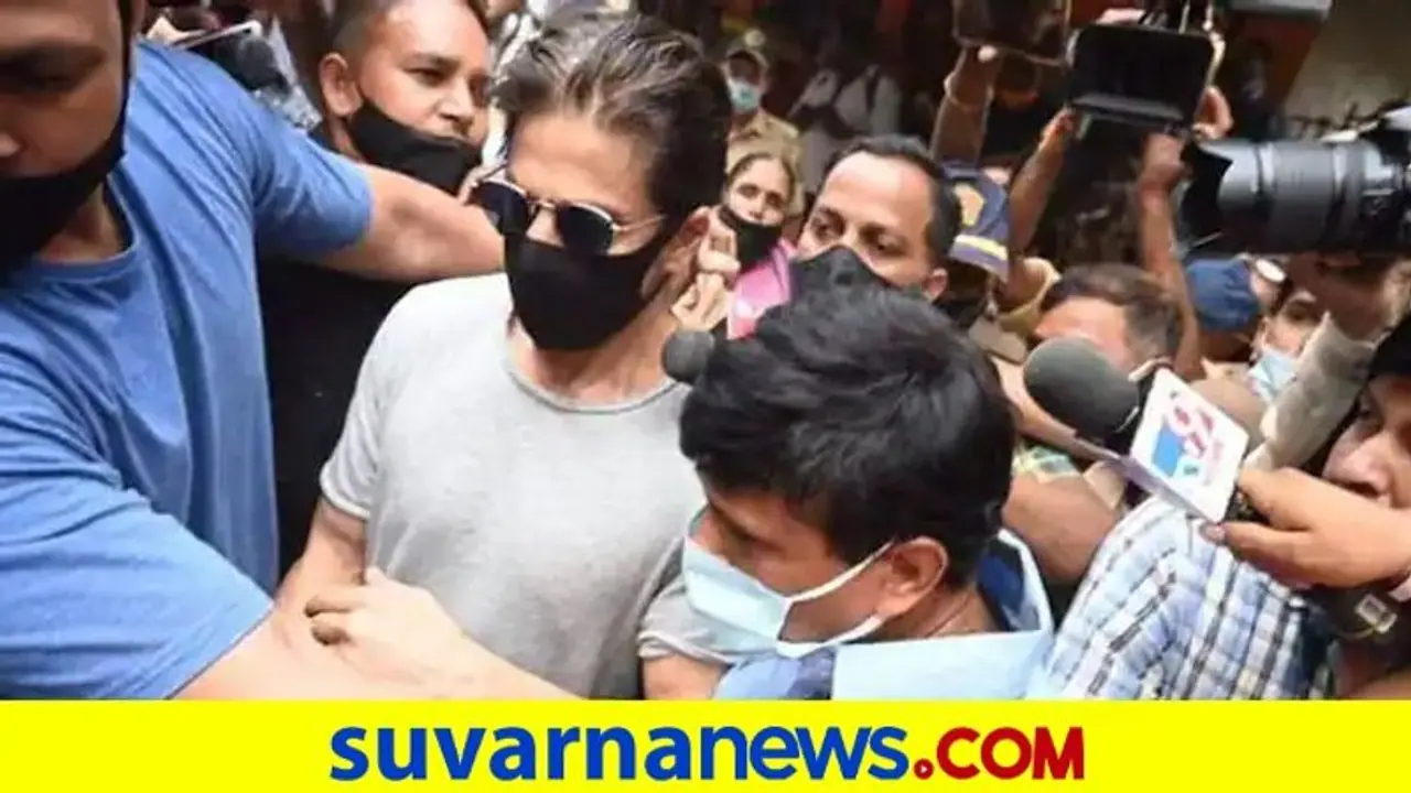 ಅರೆಸ್ಟ್ ನಂತರ ಮೊದಲಬಾರಿ ಜೈಲಿನಲ್ಲಿ ಮಗನ ಭೇಟಿಯಾದ ಶಾರೂಖ್ ಖಾನ್
