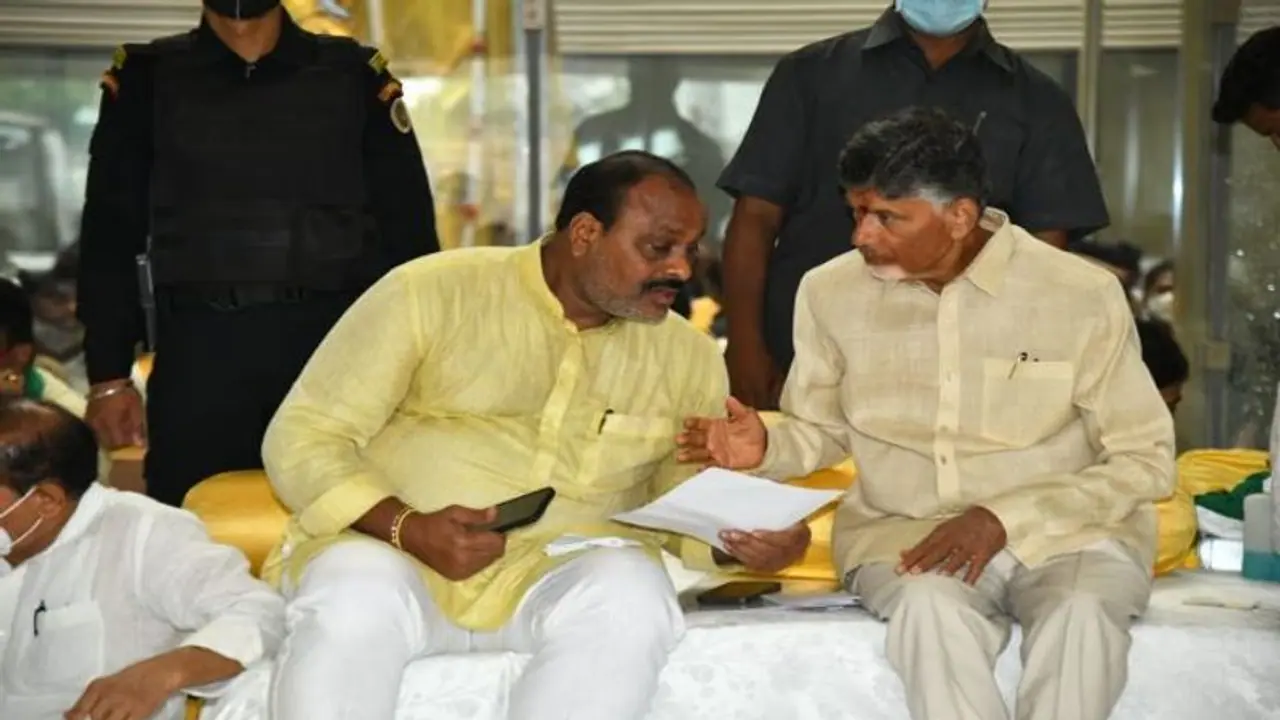 Chandrababu Naidu bail : తప్పుడు కేసులు న్యాయస్థానాల్లో నిలబడవు.. అచ్చెన్నాయుడు Chandrababu Naidu bail : తప్పుడు కేసులు న్యాయస్థానాల్లో నిలబడవు.. అచ్చెన్నాయుడు