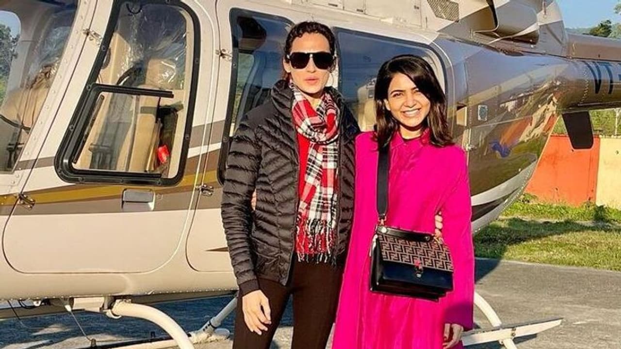 ఛార్ ధామ్ యాత్రలో సమంత.. ప్రత్యేక హెలికాప్టర్ లో యమునోత్రికి ప్రయాణం