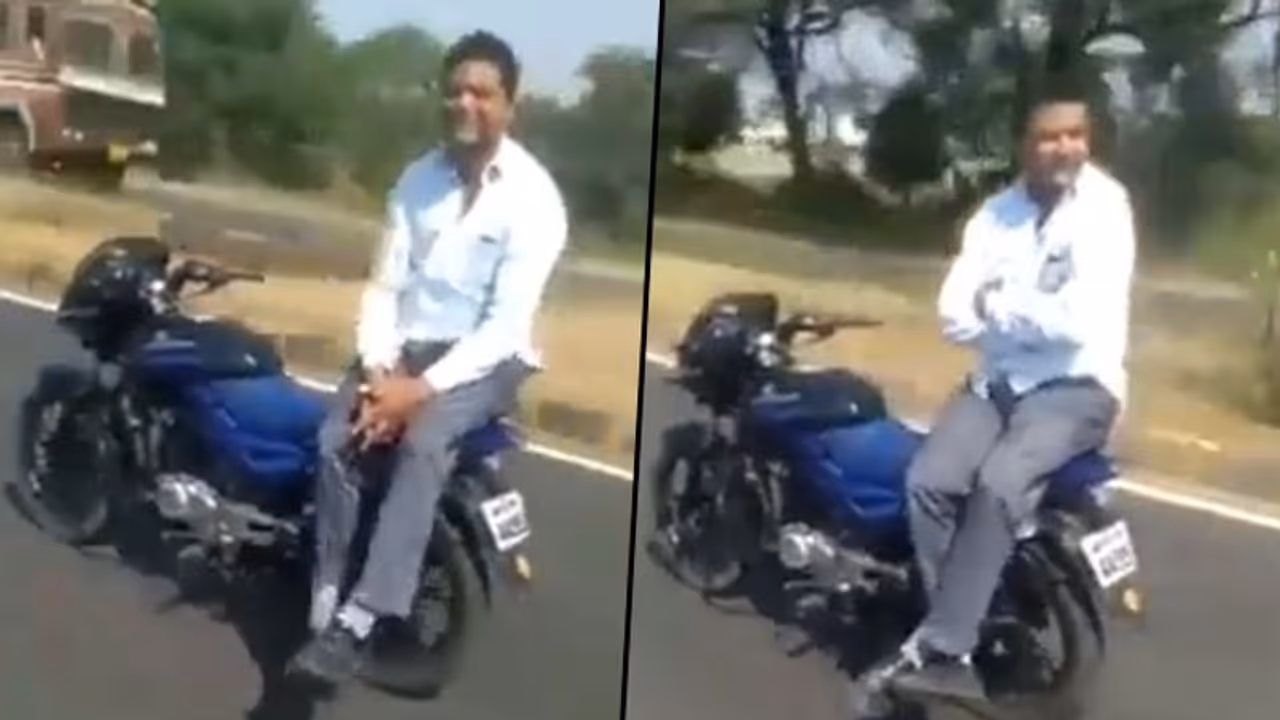 Anand Mahindra gets impressed with desi 'jugaad' of driverless motorcycle (Video)
