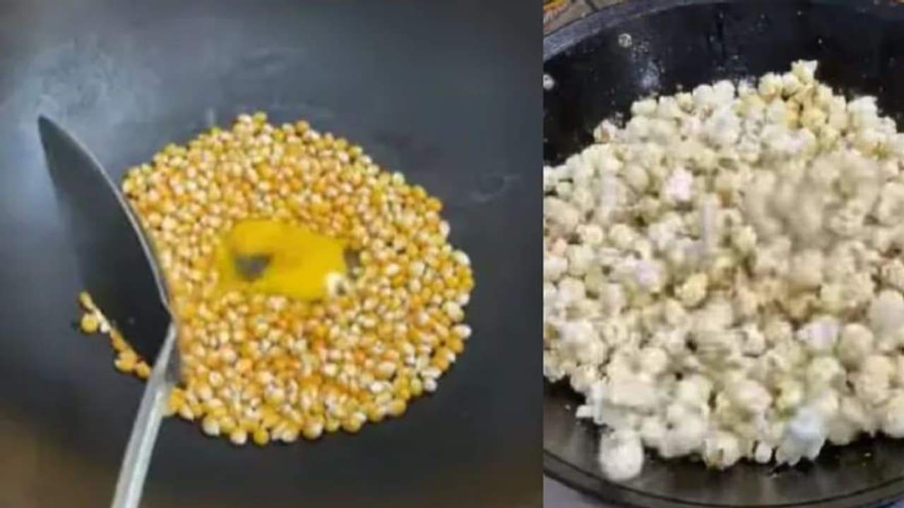 മുട്ട ചേര്‍ത്തുണ്ടാക്കിയ പോപ്‌കോണ്‍; കണ്‍ഫ്യൂഷനായല്ലോ എന്ന് സോഷ്യല്‍ മീഡിയ