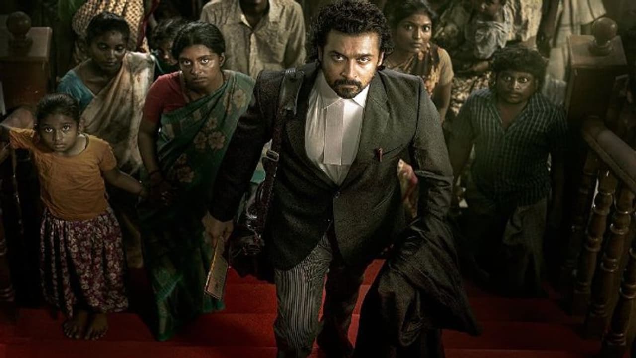 పోరాడేందుకు లా ని ఆయుధంగా మలుచుకున్న సూర్య.. `జై భీమ్‌` ట్రైలర్‌