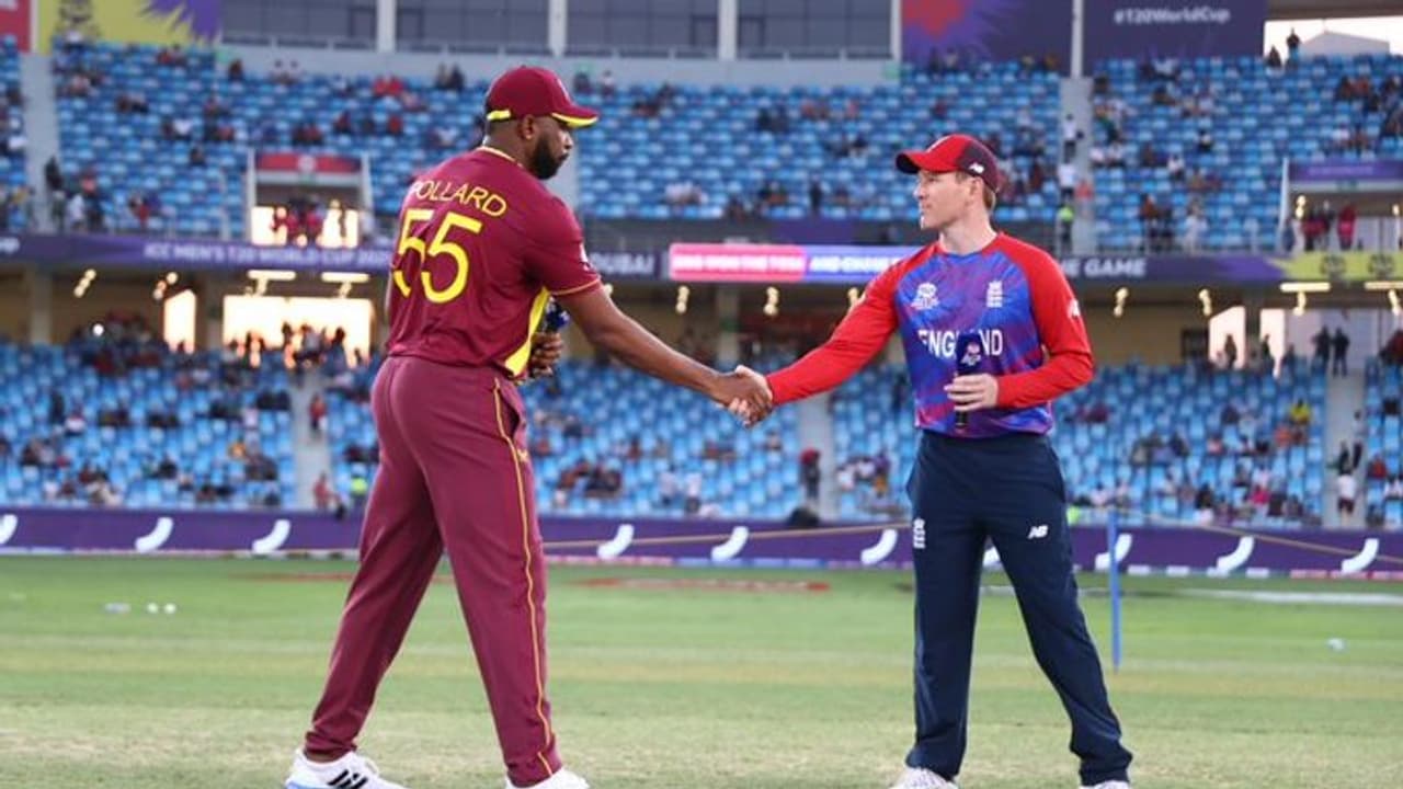 #T20WorldCup வெஸ்ட் இண்டீஸுக்கு எதிரான மட்டமான ரெக்கார்டுக்கு முற்றுப்புள்ளி வைக்குமா இங்கி.,? டாஸ் ரிப்போர்ட் #T20WorldCup வெஸ்ட் இண்டீஸுக்கு எதிரான மட்டமான ரெக்கார்டுக்கு முற்றுப்புள்ளி வைக்குமா இங்கி.,? டாஸ் ரிப்போர்ட்