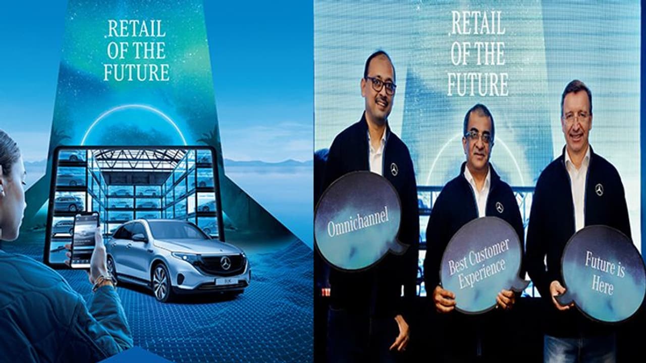 मर्सिडीज बेंज से ग्राहक सीधे कर सकेगें डील, कंपनी ने भारत में लॉन्च किया 'Retail of the Future' मर्सिडीज बेंज से ग्राहक सीधे कर सकेगें डील, कंपनी ने भारत में लॉन्च किया 'Retail of the Future'