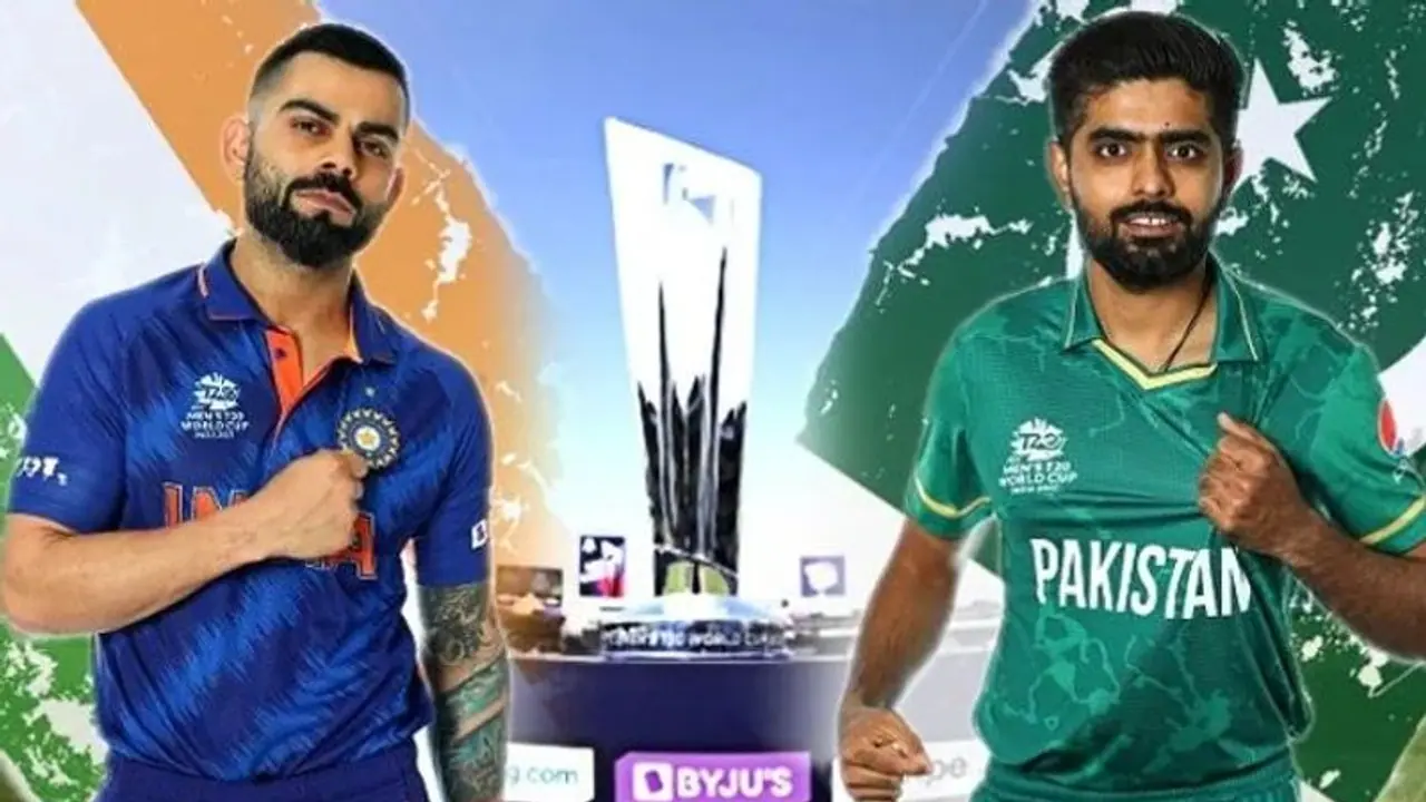 T20 WC 2021 এমন রেকর্ড গড়ল ভারত পাকিস্তান ম্য়াচ, জানলে অবাক হবেন আপনিও T20 WC 2021 এমন রেকর্ড গড়ল ভারত পাকিস্তান ম্য়াচ, জানলে অবাক হবেন আপনিও