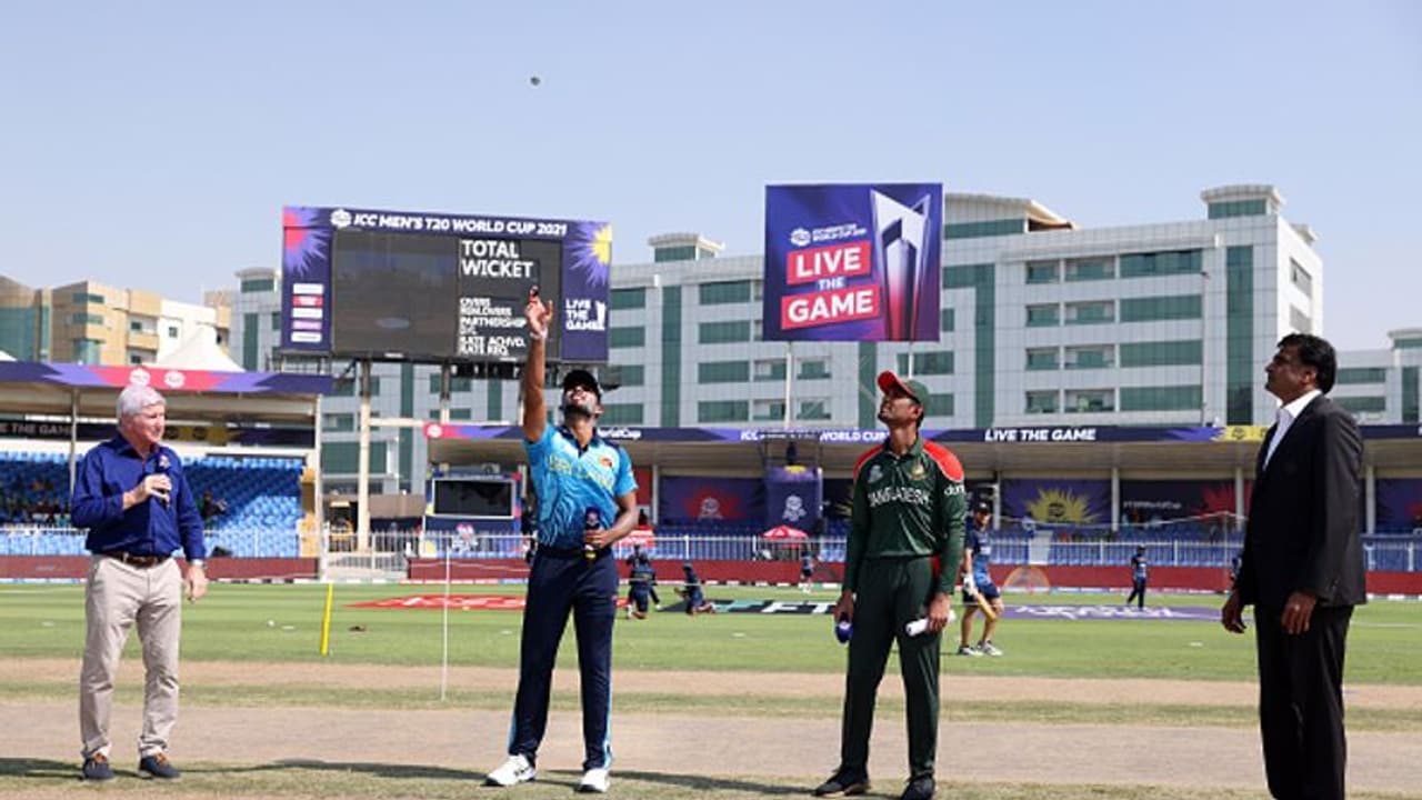 ടി20 ലോകകപ്പ്: ശ്രീലങ്കയ്ക്കെതിരെ ബംഗ്ലാദേശിന് ഭേദപ്പെട്ട തുടക്കം ടി20 ലോകകപ്പ്: ശ്രീലങ്കയ്ക്കെതിരെ ബംഗ്ലാദേശിന് ഭേദപ്പെട്ട തുടക്കം