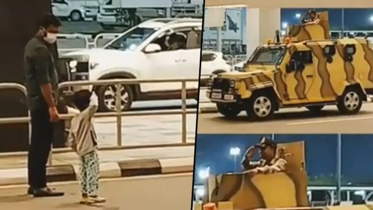 Viral Video: Little Boy Salutes CISF personnel at Bengaluru Airport; Heartwarming video will make your day Viral Video: Little Boy Salutes CISF personnel at Bengaluru Airport; Heartwarming video will make your day